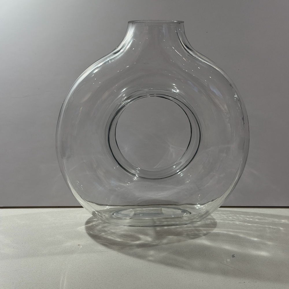 Hand-Blown Clear Glass Vases – Premium Quality